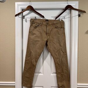 Polo by Ralph Lauren Tan Slim Straight Pants